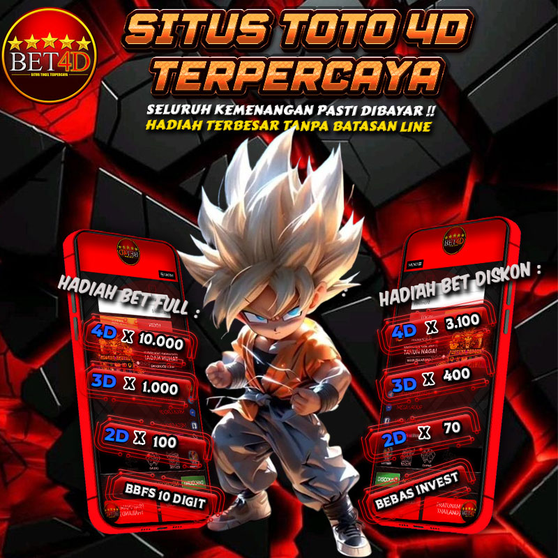BET4D : Salah Satu Situs Bandar Togel Online 4D Terpecaya No 1 Di Indonesia 2025